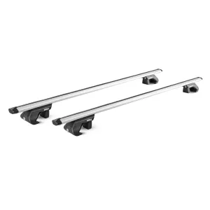 1993-1998 Jeep Grand Cherokee Roof Rack Cross Bars Silver