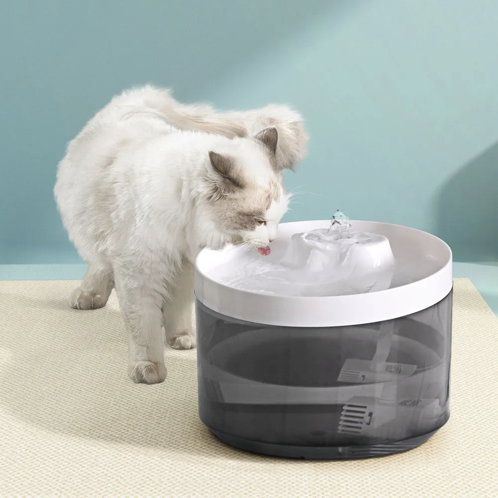 2.2L Pet Water Fountain Feeder Dispenser Filter Dog Cat Drinking Automatic