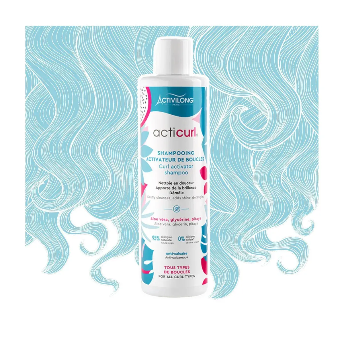 Activilong ActiCurl Curl Activator Shampoo For All Curl Type 300ml