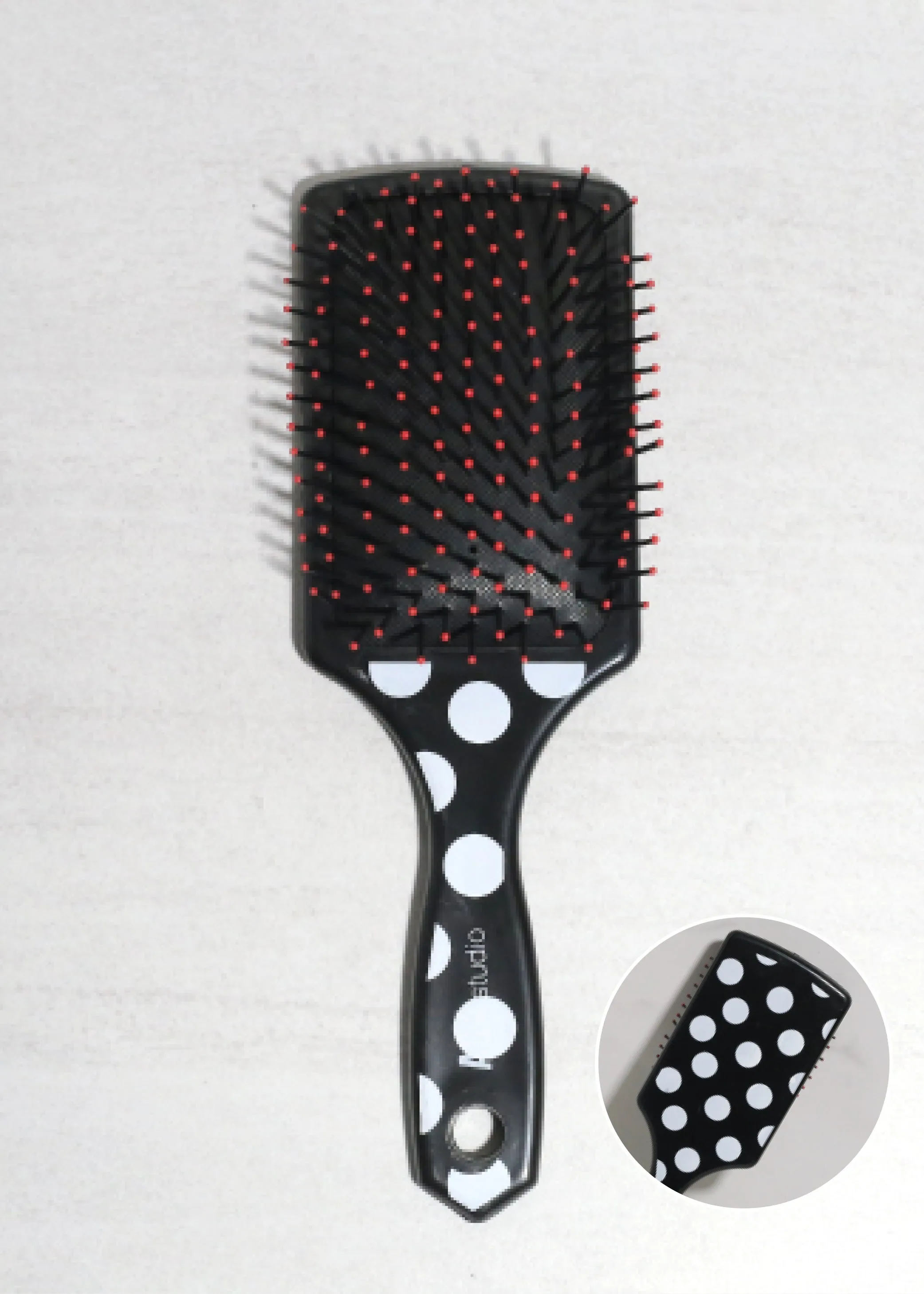 AOA Paddle Hair Brush - Polka Dots