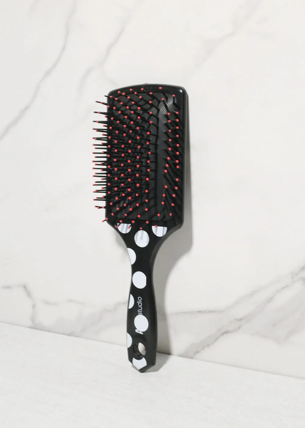 AOA Paddle Hair Brush - Polka Dots