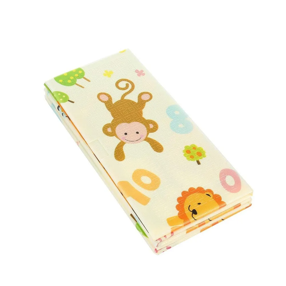 Apple Baby Reversible Folding Play Mat (Print May Vary)