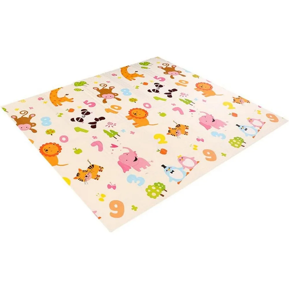 Apple Baby Reversible Folding Play Mat (Print May Vary)