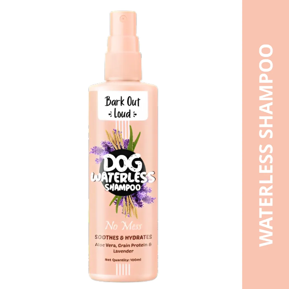 Bark Out Loud No Mess Waterless Shampoo for Dogs