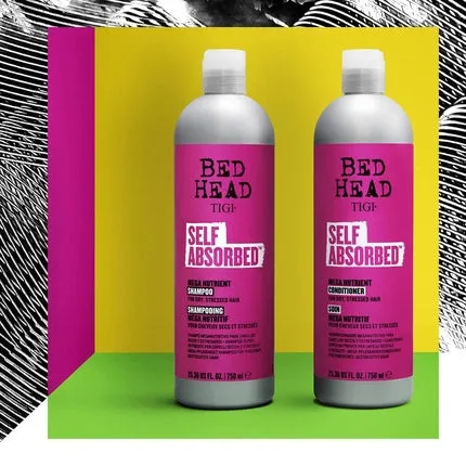 Bed Head By Self Absorbing Nourishing Shampoo and Conditioner Duo, 750 ml, Tigi