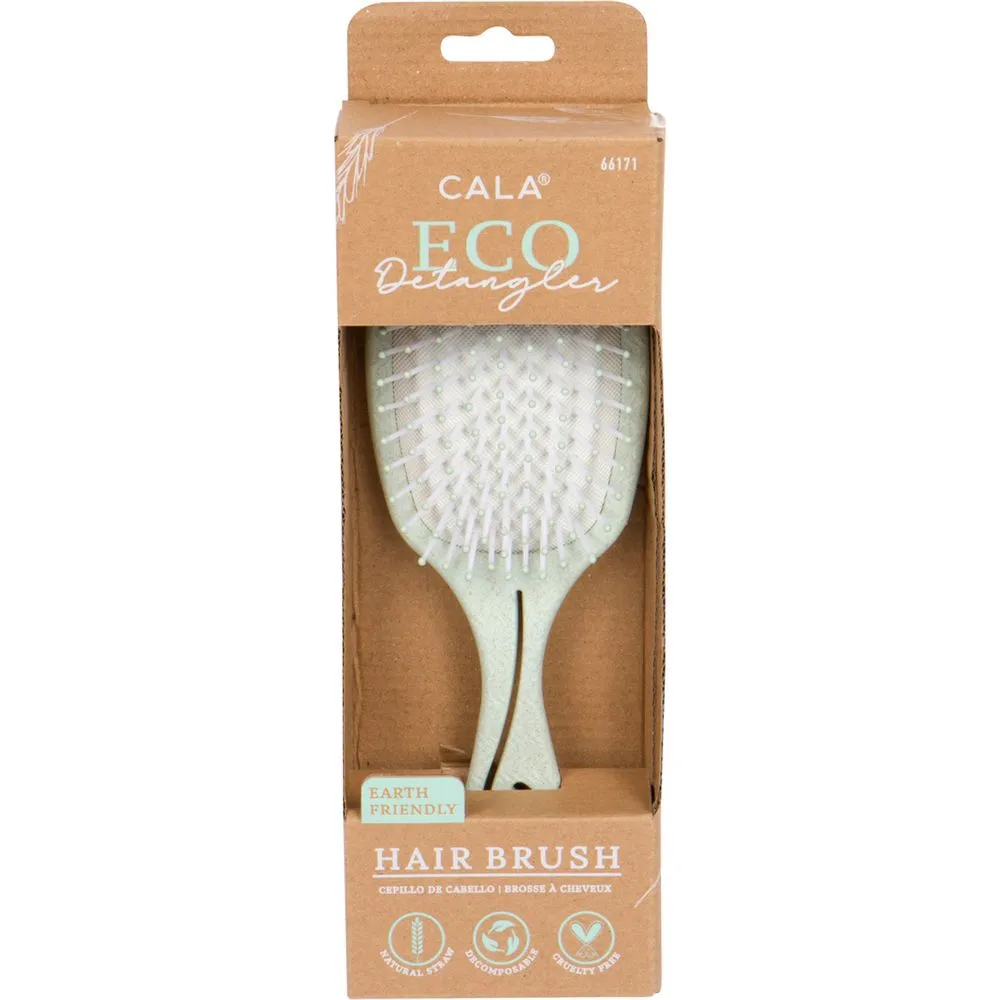 Cala Eco Detangler Paddle Brush: Sage