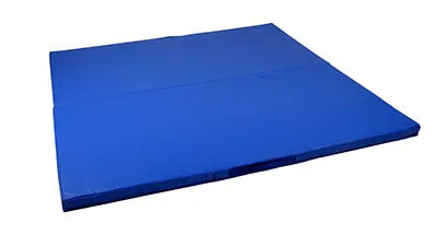 CanDo Mat with Handle - Center Fold - 1-3/8" EnviroSafe Foam with Cover - 4' x 4' - Specify Color