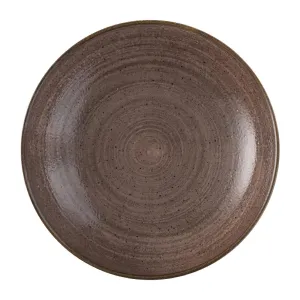 Churchill Stonecast Raw Evolve Coupe Bowls Brown 248mm (Pack of 12) - FS850