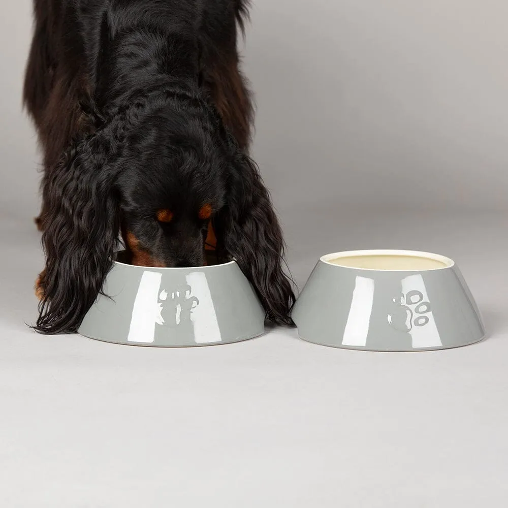 Classic 2 Piece Long Eared Dog Food & Water Bowl