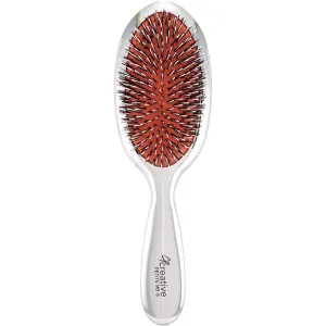 Classic Signature Paddle Silver Hair Brush (2 sizes and 2 bristle types)