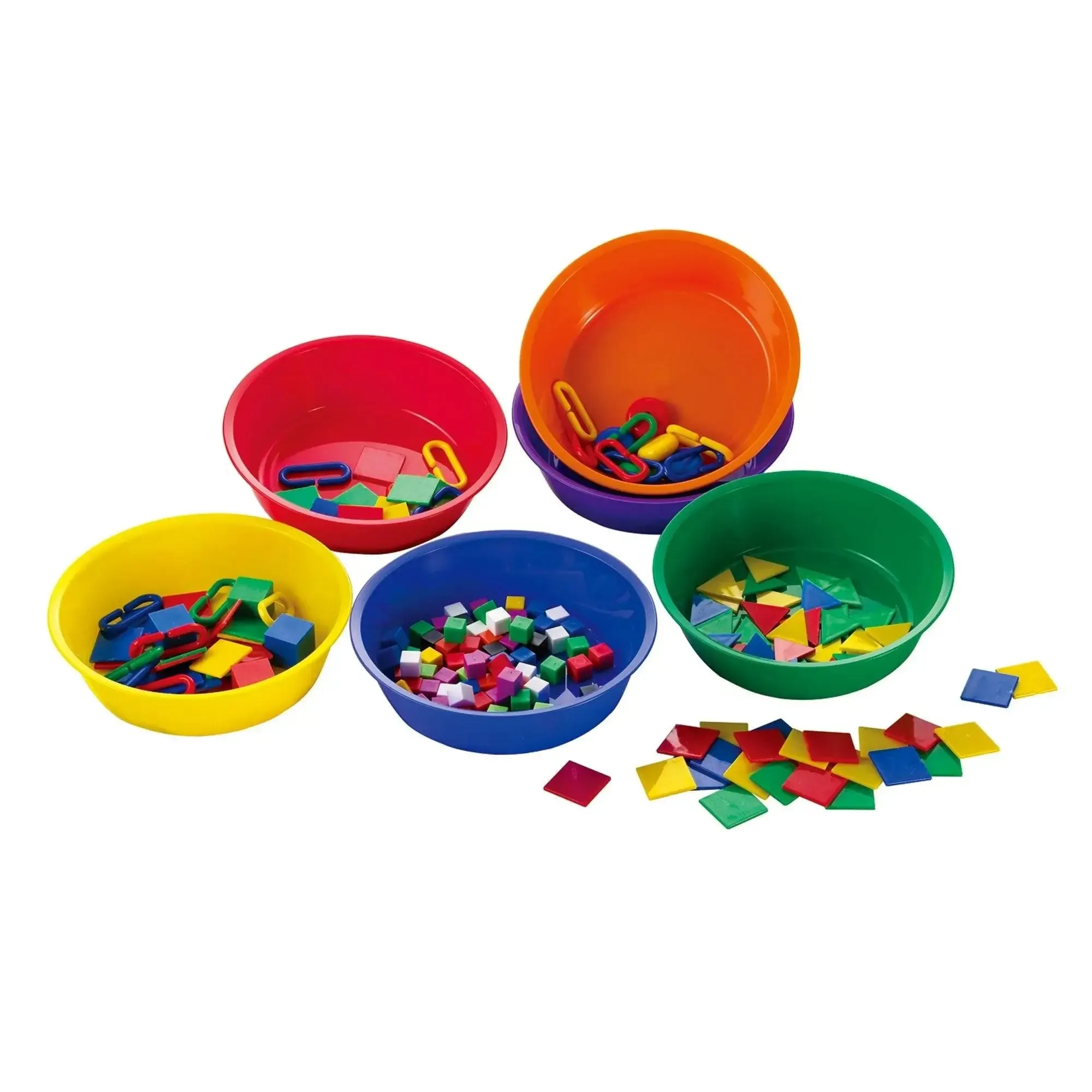 Coloured Sorting Bowls