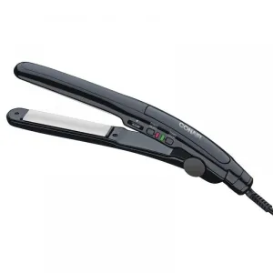 Conair 1 inch Satin Slim Straightener Turbo  Heat Flat Iron With ceramic coated 2 inch floating plates and a Turbo Heat Boost button, this flat iron quickly delivers gentle long lasting style and shine -CS4RNAL