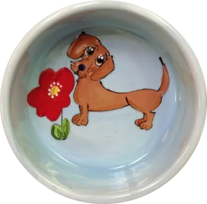 Dachshund Dog Bowl