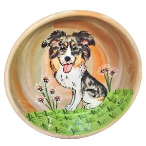 Dandelion Dog Bowl