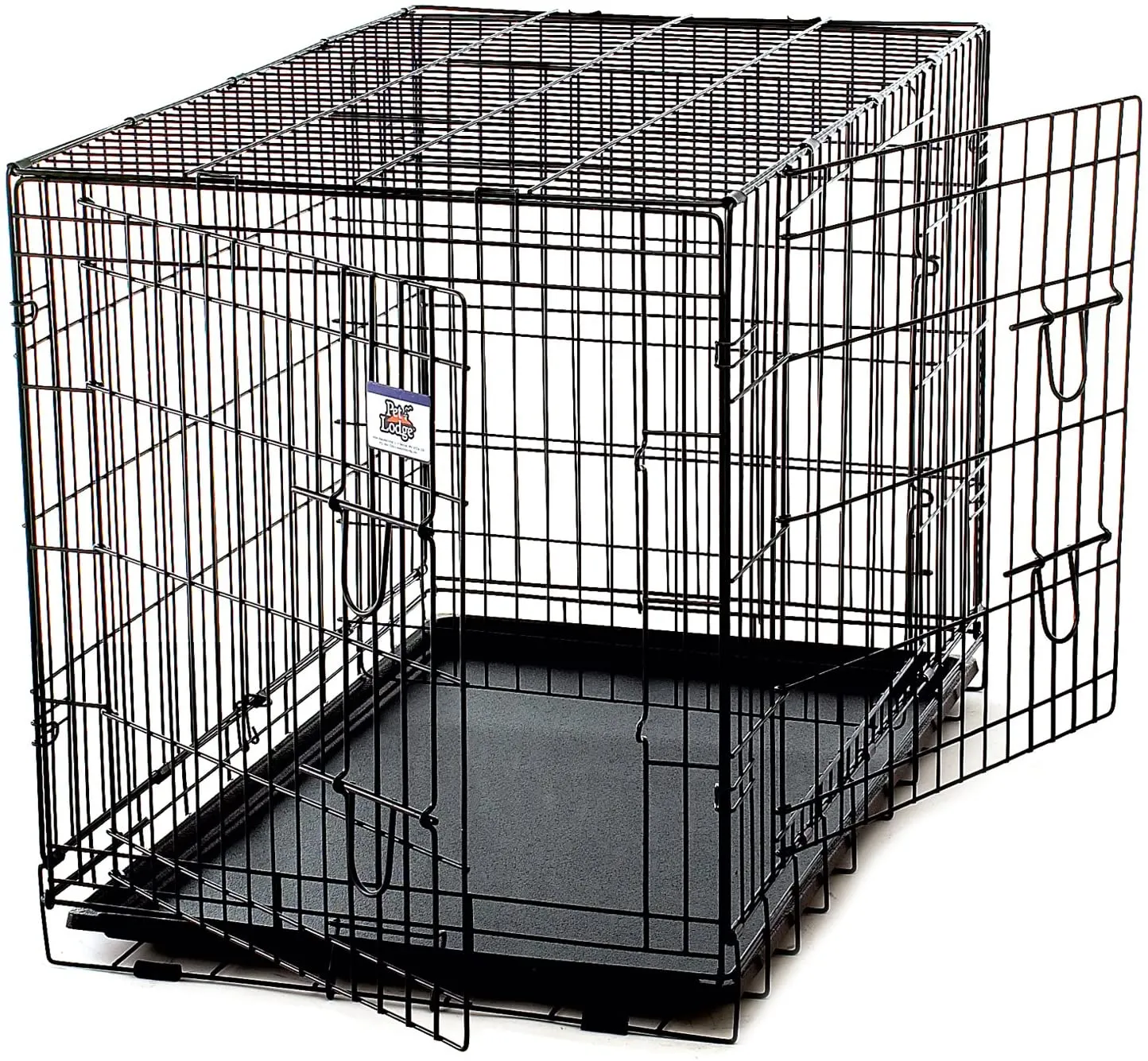 Double Door Wire Dog Crate