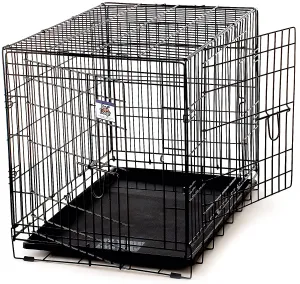 Double Door Wire Dog Crate