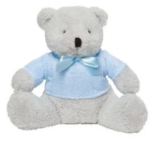 Elegant Baby Plush Sweater - Blue