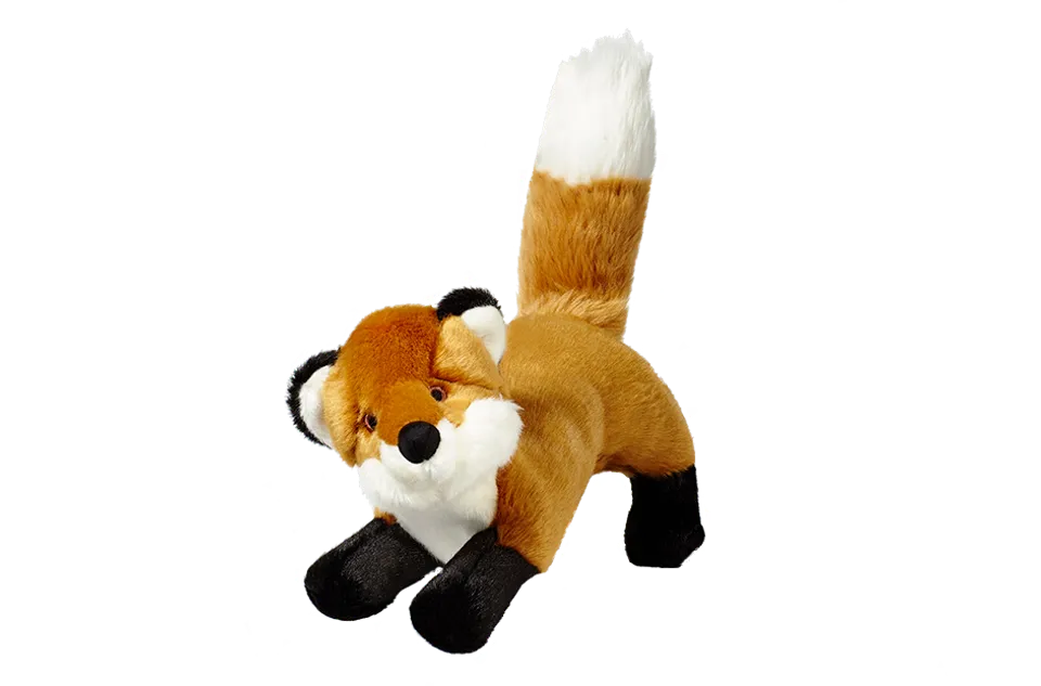 Fluff & Tuff Hendrix Fox Plush Dog Toy - Wholesale