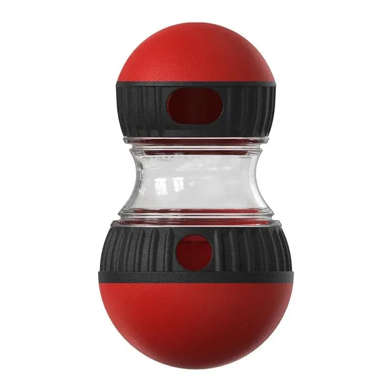 Food Ball Toy Tumbler™ - Elliptical Track Rolling Ball for Slow Feeding