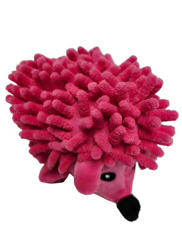 Hedgehog  Dog Toy pink