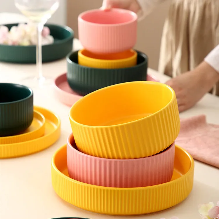 Home Creative Ceramic Oven Baking Bowls