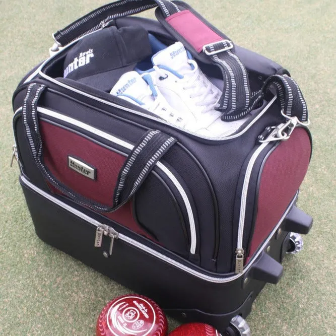 Hunter Large Carry & Wheel Lawn Bowls Bag