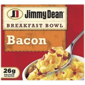 Jimmy Dean Eggs Potatoes Bacon & Cheddar Cheese Breakfast Bowl, 7 oz (Frozen)