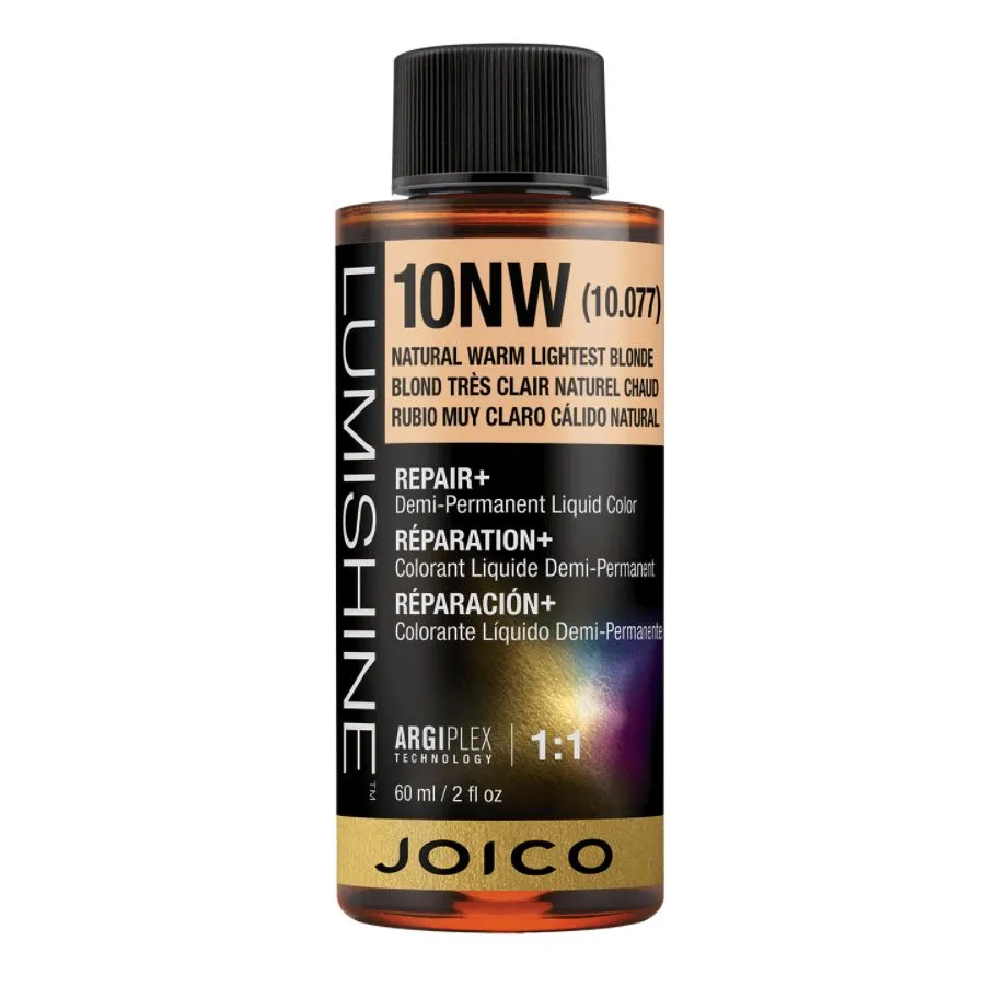 Joico Lumishine Natural Warm Series - Demi-Permanent Liquid Color