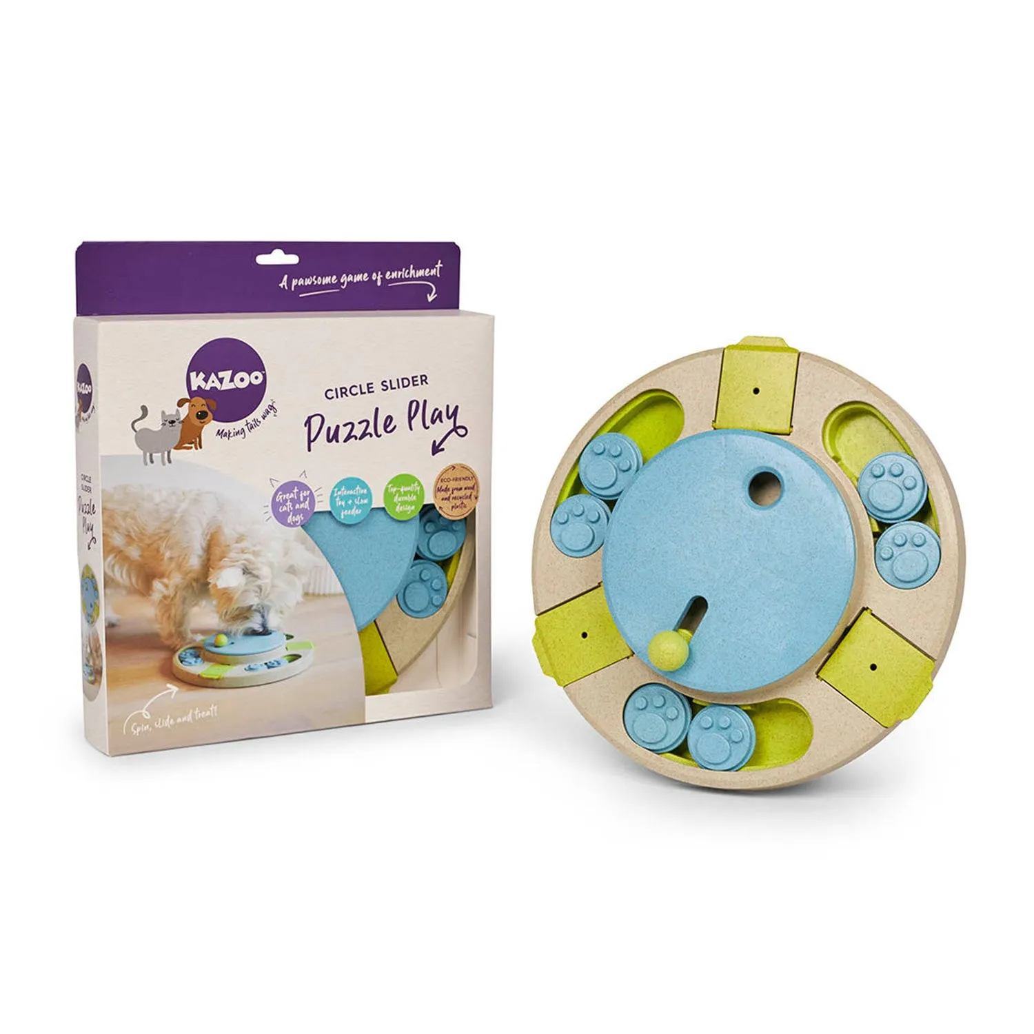 Kazoo Puzzle Play Circle Slider Interactive Toy