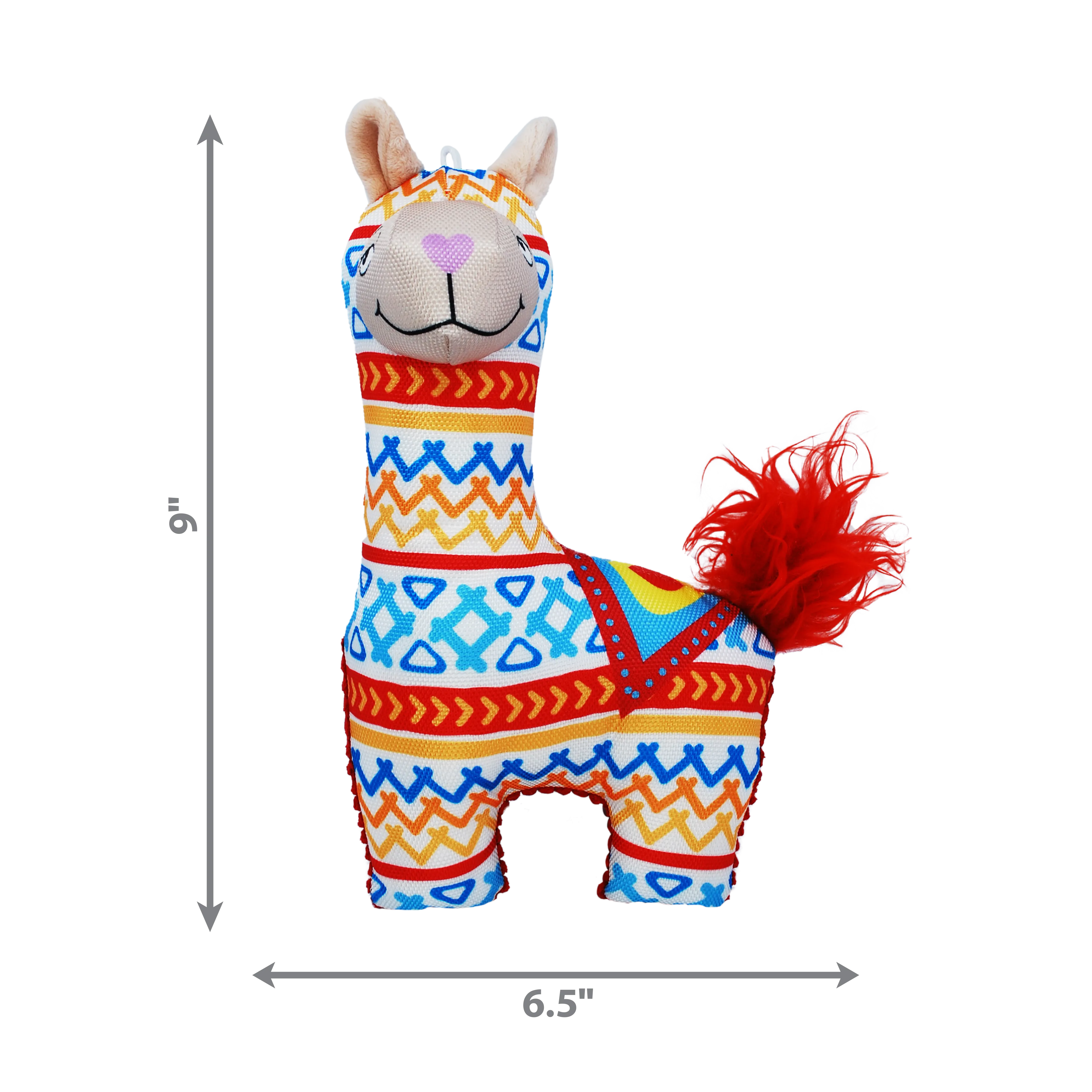 KONG | Dog Tough Plush Toy | Ballistic Vibes Llamas