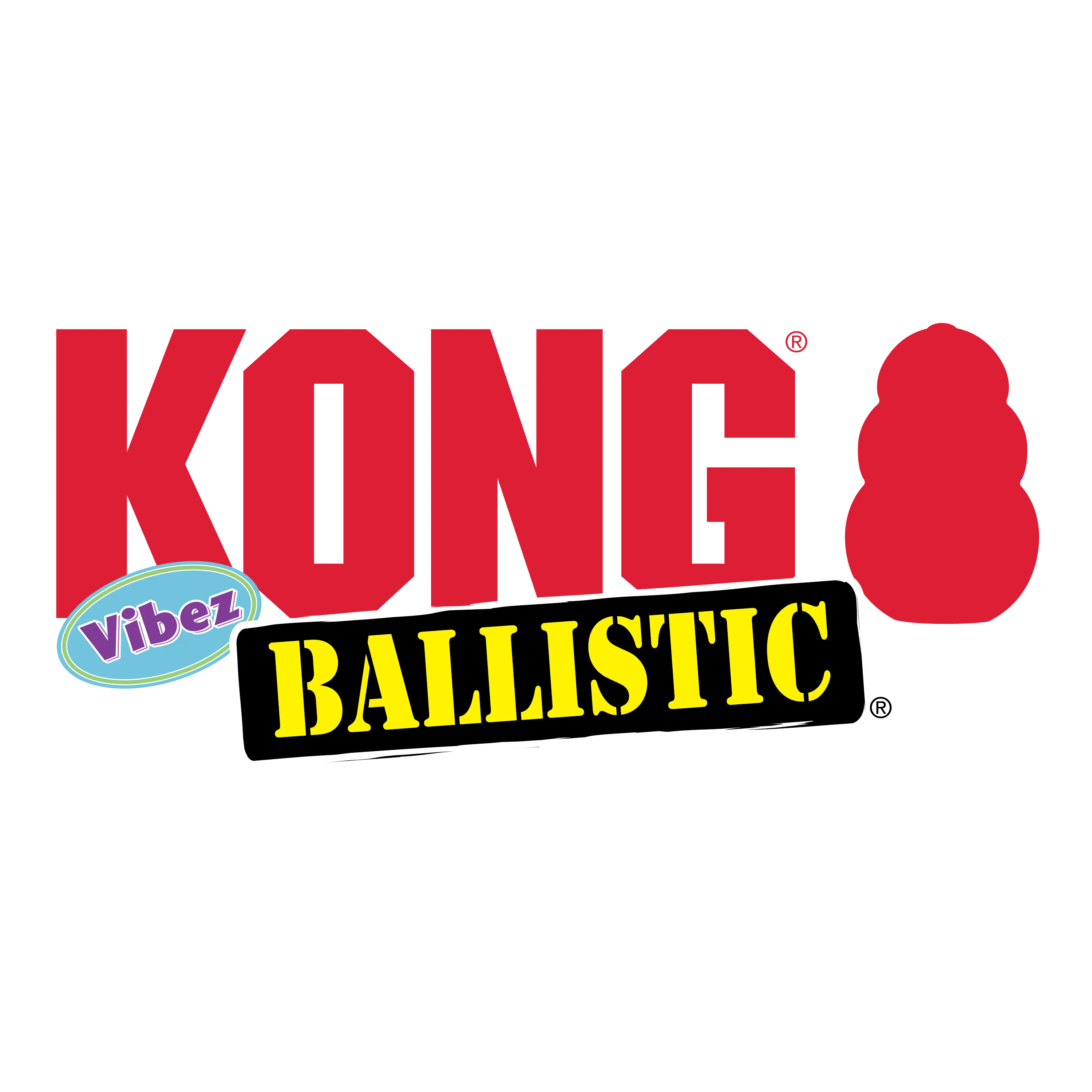 KONG | Dog Tough Plush Toy | Ballistic Vibes Llamas