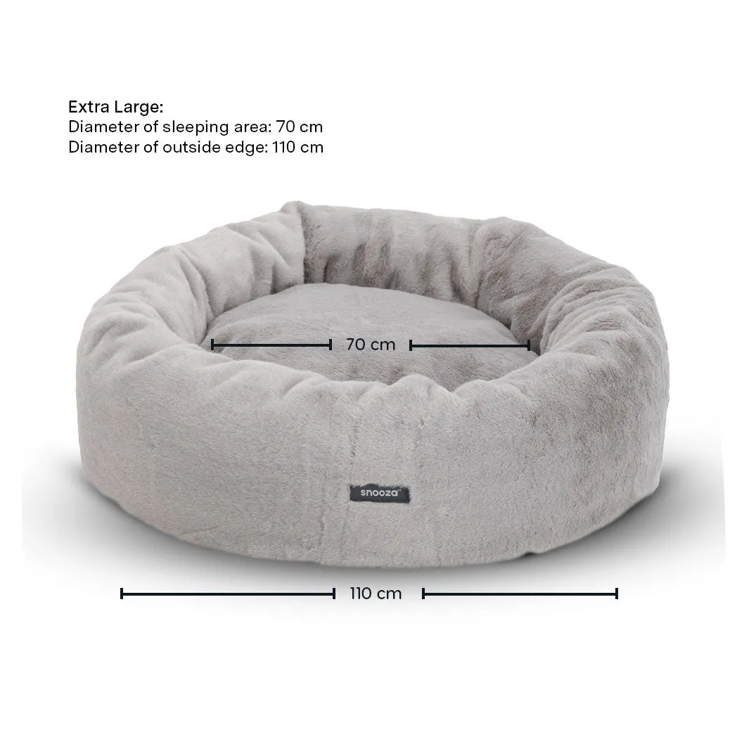 Luxe Fur Cuddler Dog Bed