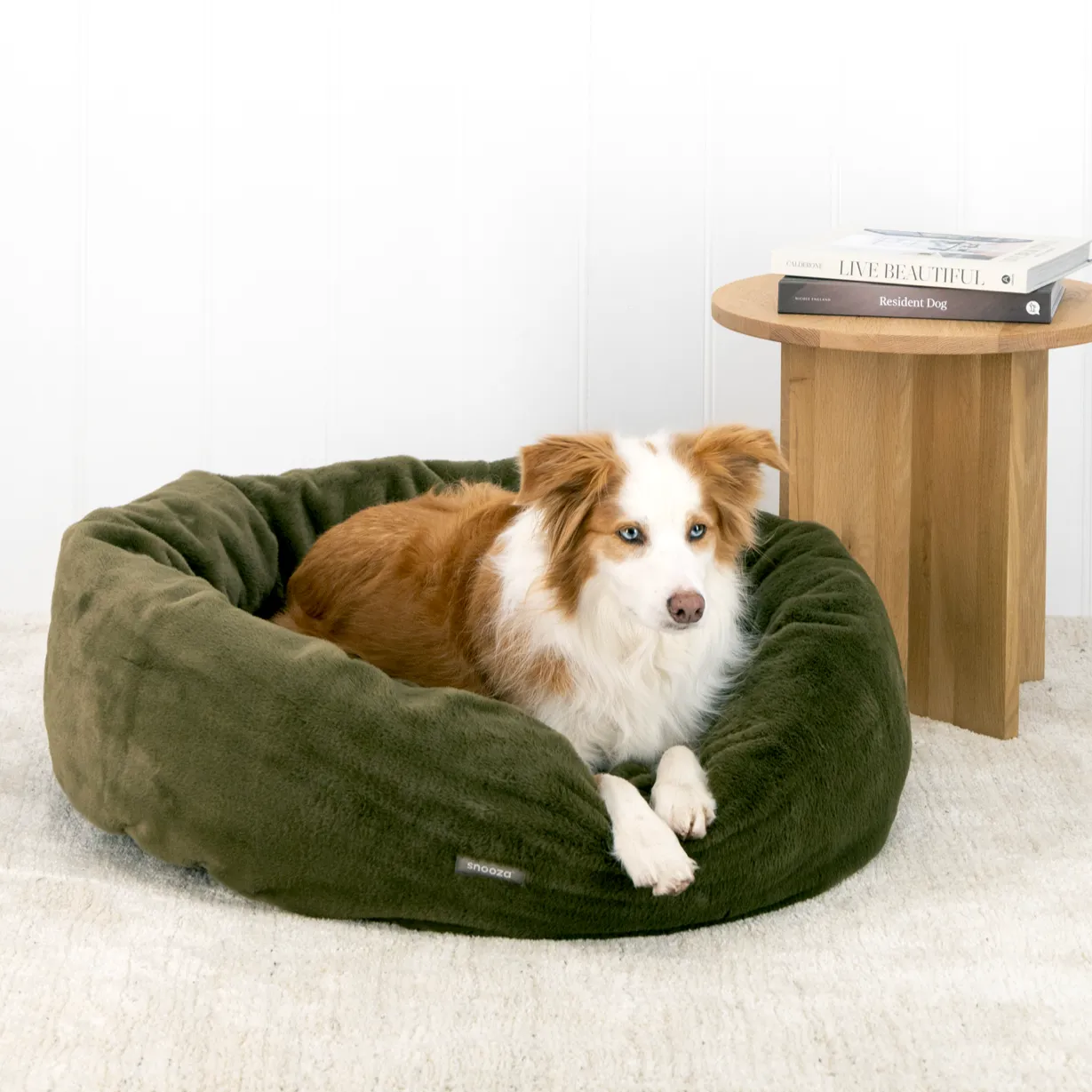 Luxe Fur Cuddler Dog Bed