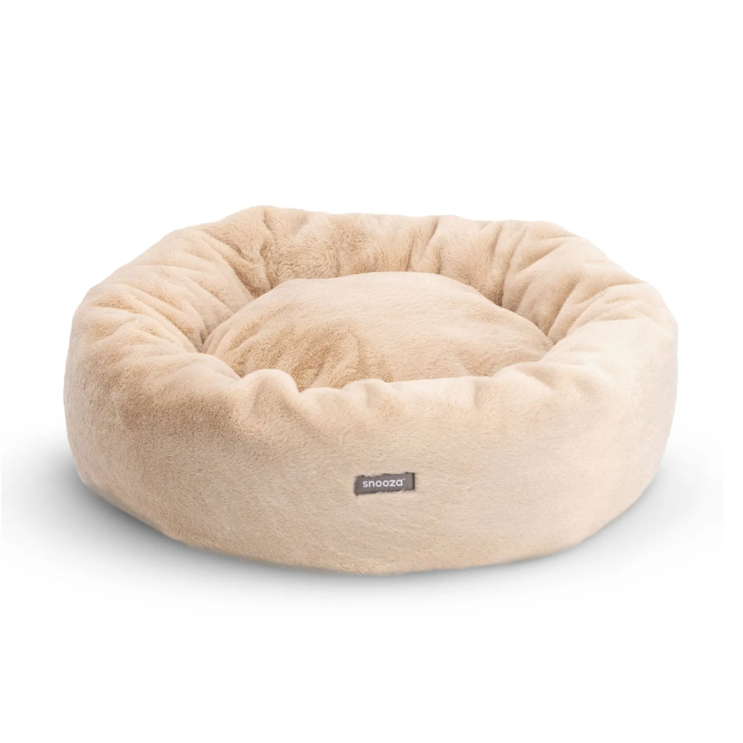 Luxe Fur Cuddler Dog Bed