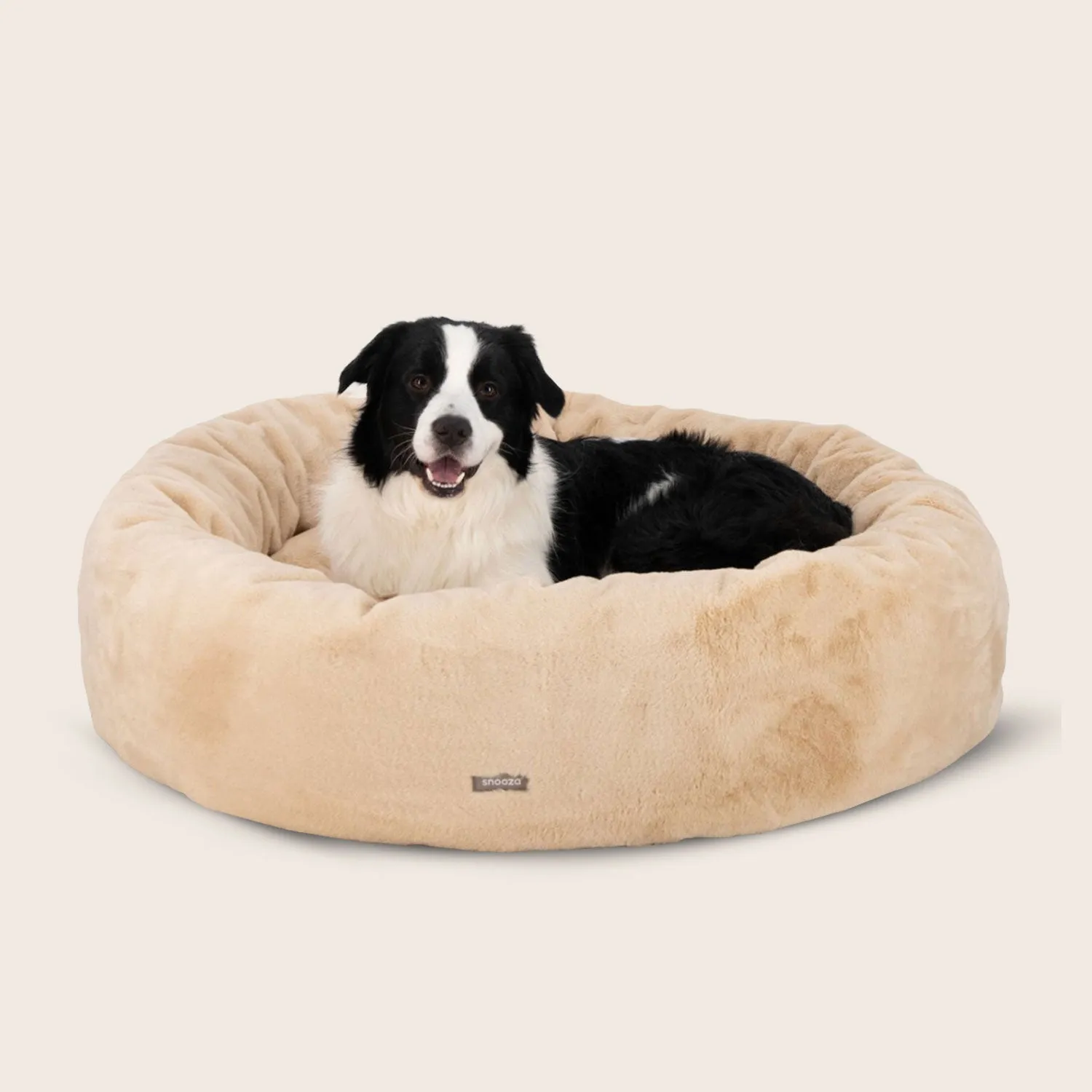 Luxe Fur Cuddler Dog Bed