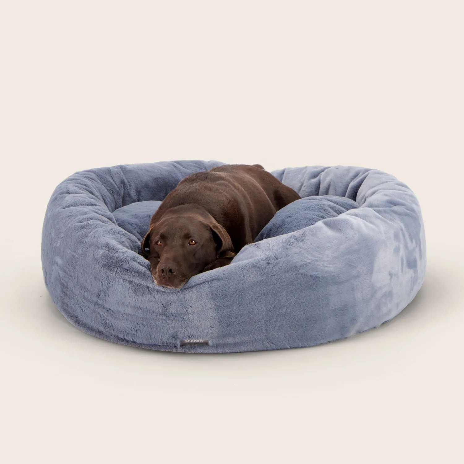 Luxe Fur Cuddler Dog Bed