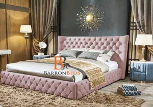 Madeline Wingback Bed Frame Part of the Barronbeds Bespoke Range