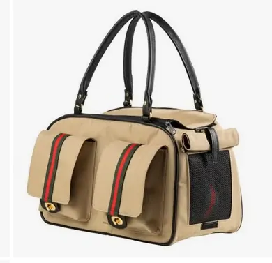 marlee bag 2 - khaki with stripe