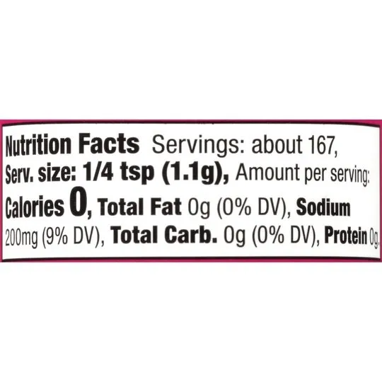 McCormick Himalayan Pink Salt with Black Pepper and Garlic All Purpose Seasoning, 6.5 oz Mixed Spices & Seasonings