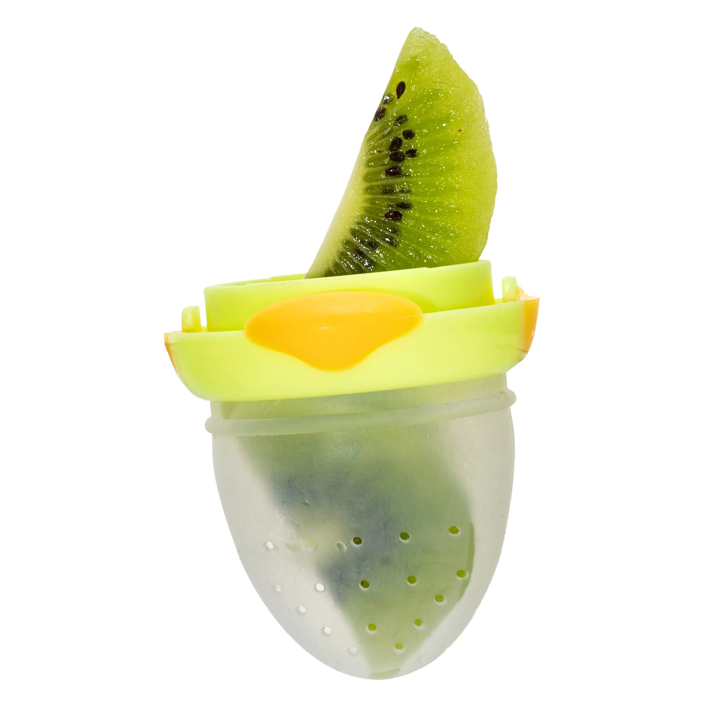 melii Silicone Fresh Feeders for Babies - Safe Introduction to Solid Foods with Teething Relief - Easy to Hold Handles, BPA-Free, Microwave Safe