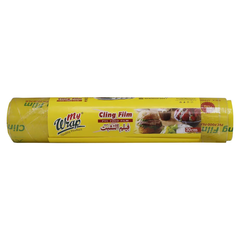 My Wrap Cling Film Plastic Food Wrap Thin Roll 30CM