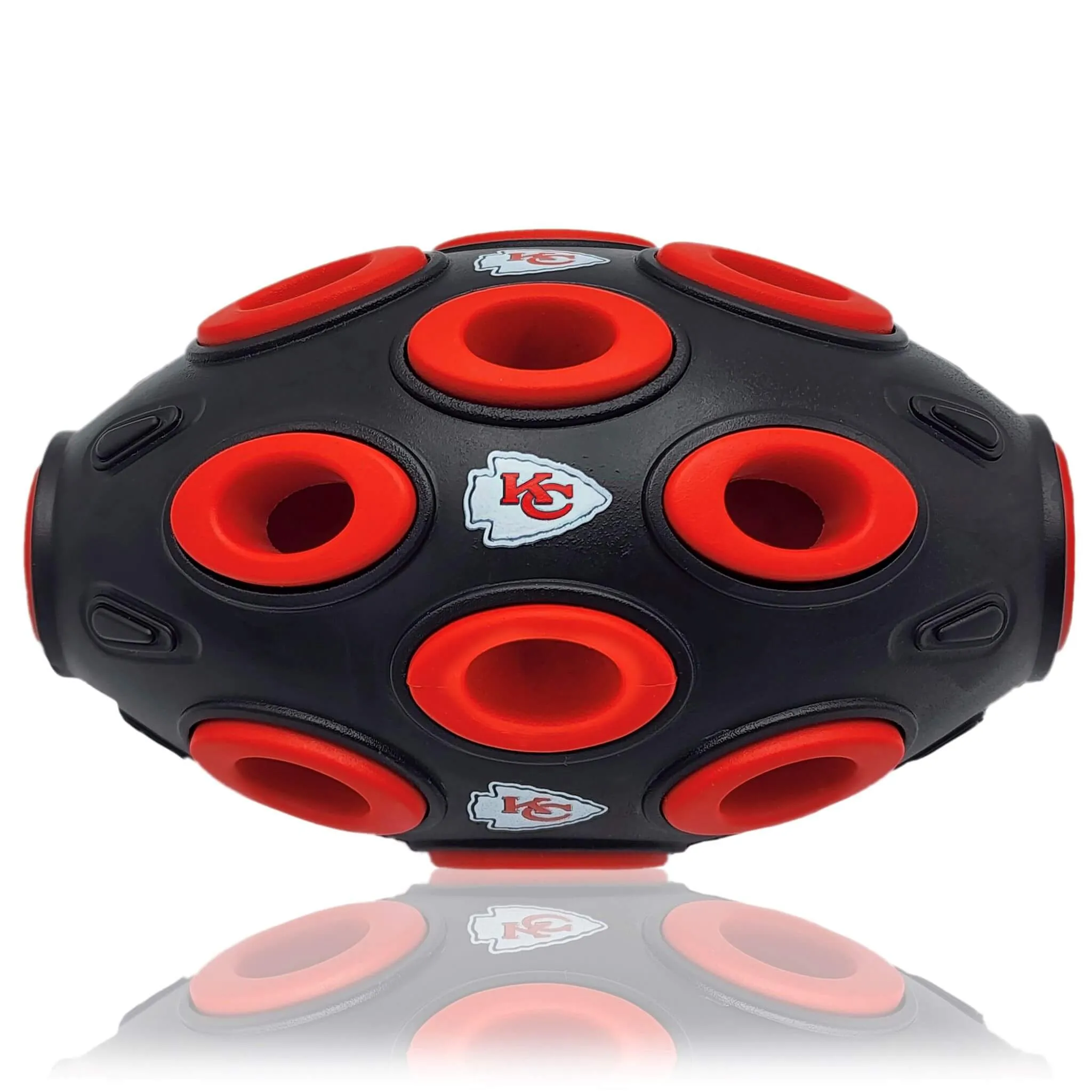 NFL Kansas City Chiefs Treat Dispenser Dog Toy