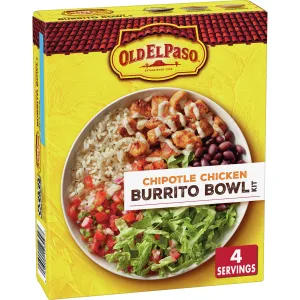 Old El Paso Burrito Bowl Kit Chipotle Chicken, 11 oz