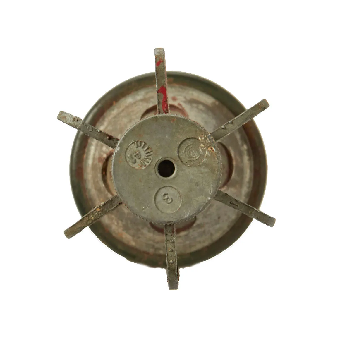 Original British WWII Ordnance SBML Two-Inch Mortar Illumination Parachute Round - INERT - Dated September 1942