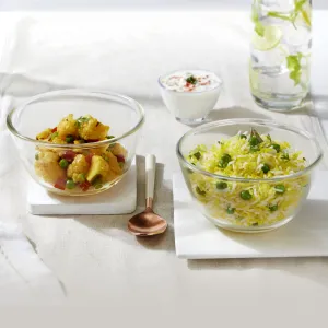 Ornella Glass Mixing Bowl Set, Set of 2