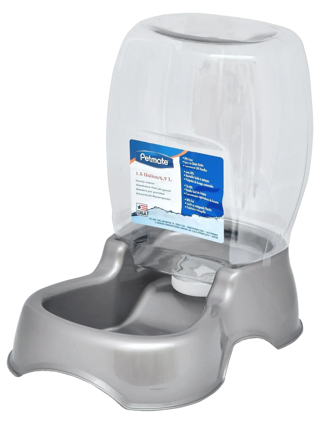 Petmate 3 Gallon Pet Cafe Waterer