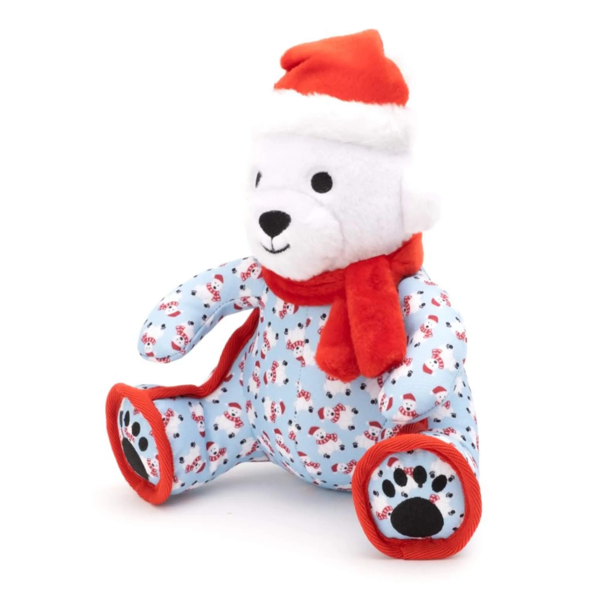 Polar Bear Tough Dog Toy