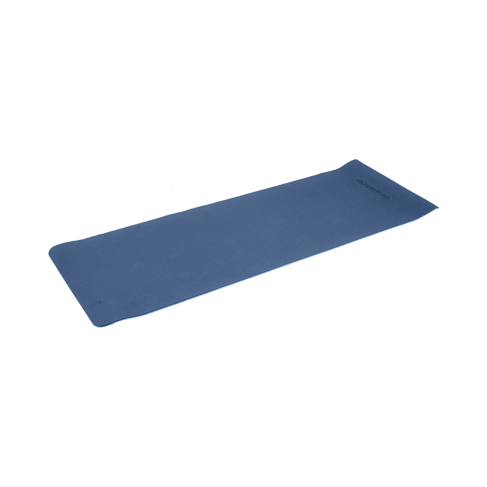 Powertrain TPE Pilates Exercise Yoga Mat 8mm - Dark Blue