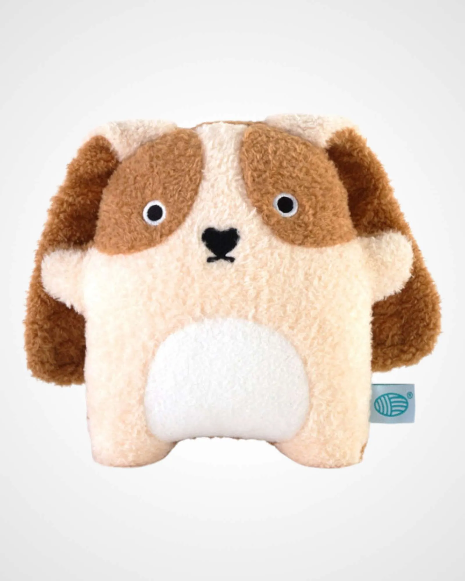 RICEPUPPY Plush Toy | Brown & Cream