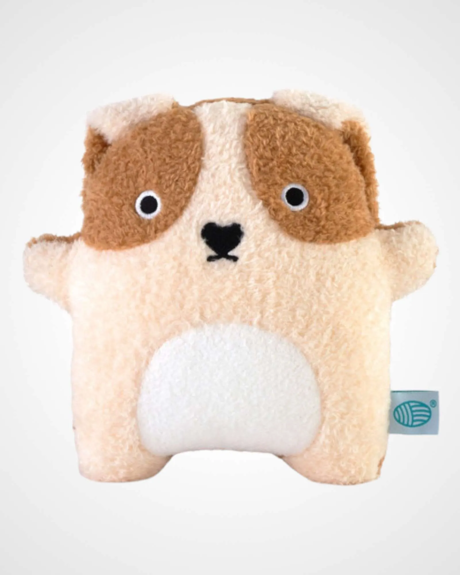 RICEPUPPY Plush Toy | Brown & Cream